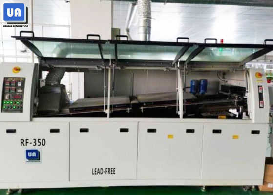 V L Finger Lead Free Wave Soldering RF-350B PLC Computer Control