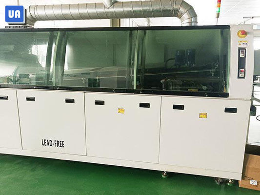 Air Cylinder SMT Wave Soldering Machine 0.25MPa Spraying Pressure