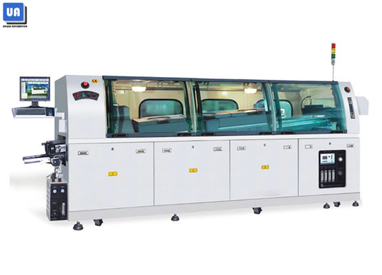 Auto Feed Lead Free Automated Soldering Equipment RF 350XL Hot Air