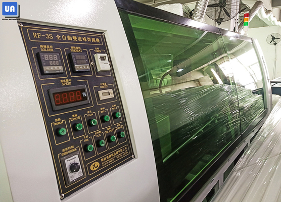 12KW SMT Reflow Soldering Machine 750mm Conveyor Throttle Valve