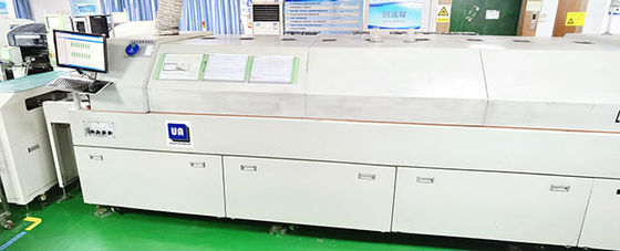 400mm PCB SMT Reflow Oven 7 Zones PLC Reflow Oven Machine