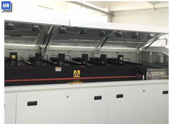 PC PLC Control 10 Zones SMT Reflow Oven Lead Free PCB Assembly Line