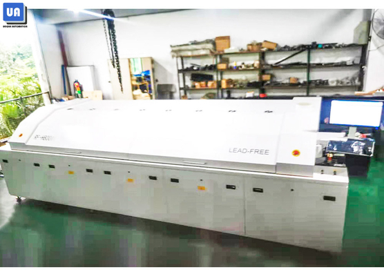 8.5KW SMT Machine Reflow Oven 400mm PCB 8 Heating Zones PLC