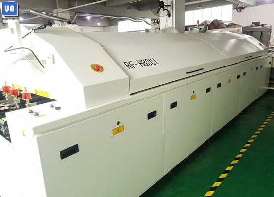 Eight Zones Lead Free Reflow Oven For SMT Assembly Line